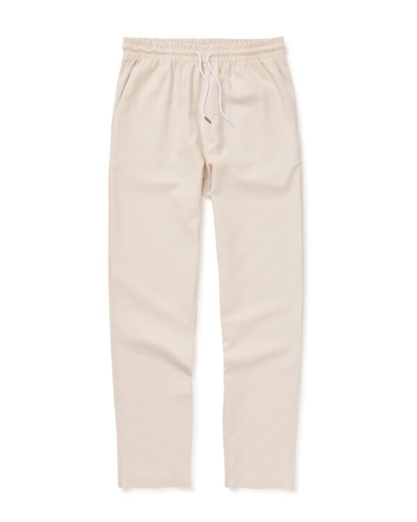 The Brisa Linen Pant - Vintage Ivory