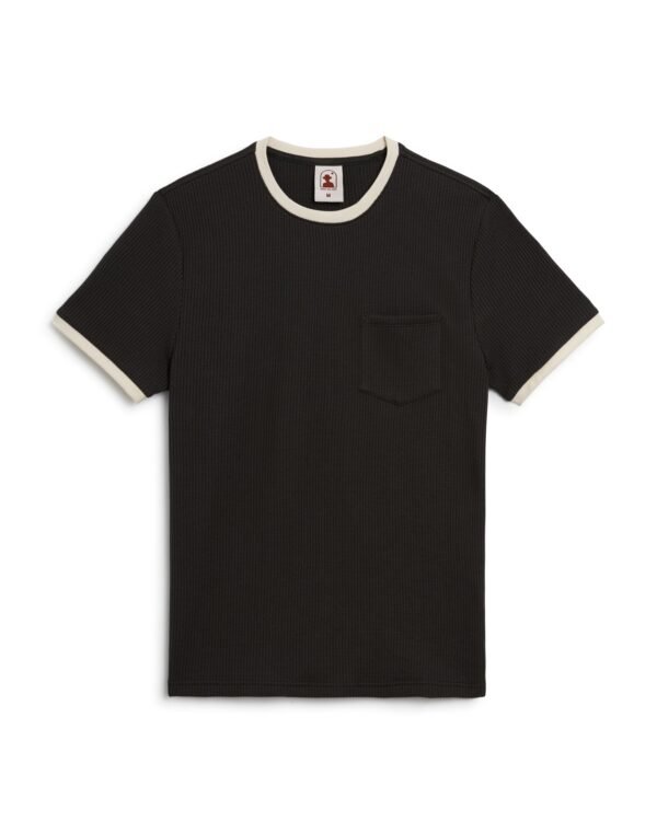 The Cannes Waffle Knit Tee - Albatross