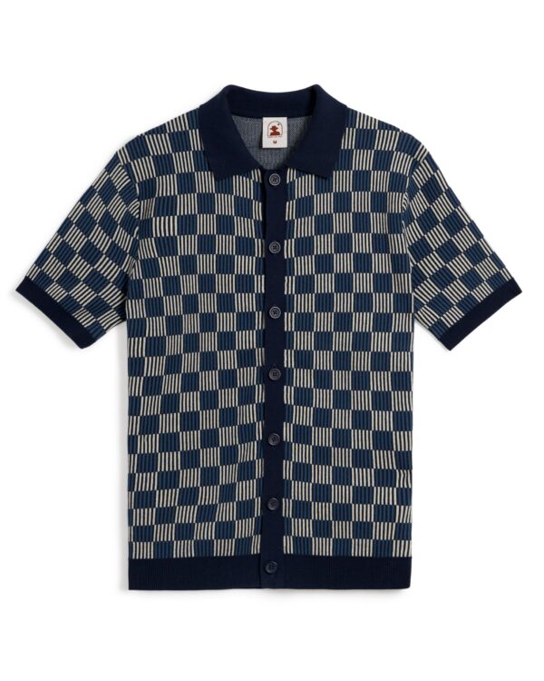 The Martinique Sweater-Knit Shirt - Anchor